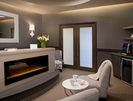 Enjoy a complimentary coffee, tea, or water before your appointment and unwind in our relaxation lounge.